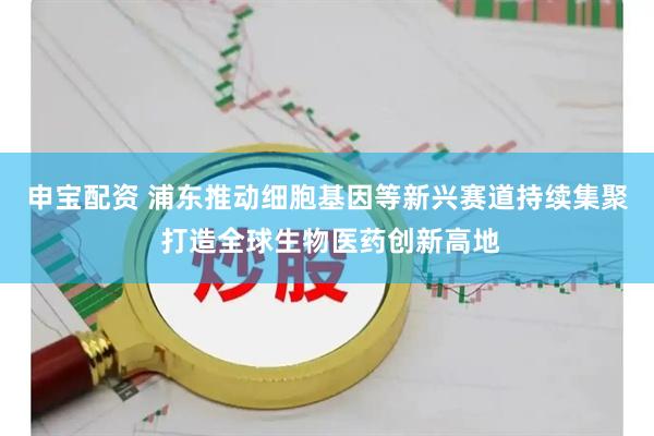 申宝配资 浦东推动细胞基因等新兴赛道持续集聚 打造全球生物医药创新高地
